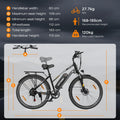 HITWAY 28" E Bike, Elektrofahrrad Trekkingrad E-Bike Herren Damen mit 36V 468Wh Akku,50-100km Reichweite, 250W Motor, E-Fahrrad mit 7-Gang-Getriebe, Pedelec Citybike EBike für Erwachsene