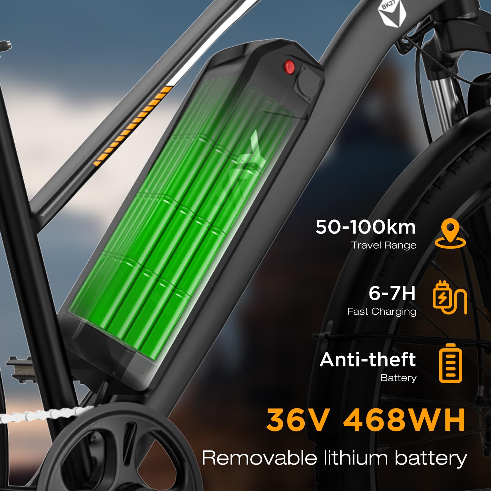 HITWAY 28" E Bike, Elektrofahrrad Trekkingrad E-Bike Herren Damen mit 36V 468Wh Akku,50-100km Reichweite, 250W Motor, E-Fahrrad mit 7-Gang-Getriebe, Pedelec Citybike EBike für Erwachsene