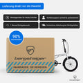 Bergsteiger Windsor 20 Zoll Faltrad, Klapprad, 6 Gang-Schaltung, LED Batterie-Licht, Quick-Fold-System, Klappfahrrad